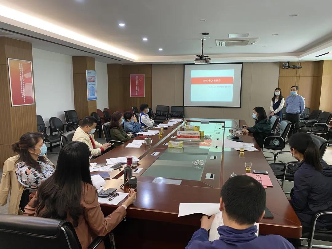 永利集团公司召开2020年QC效果揭晓会