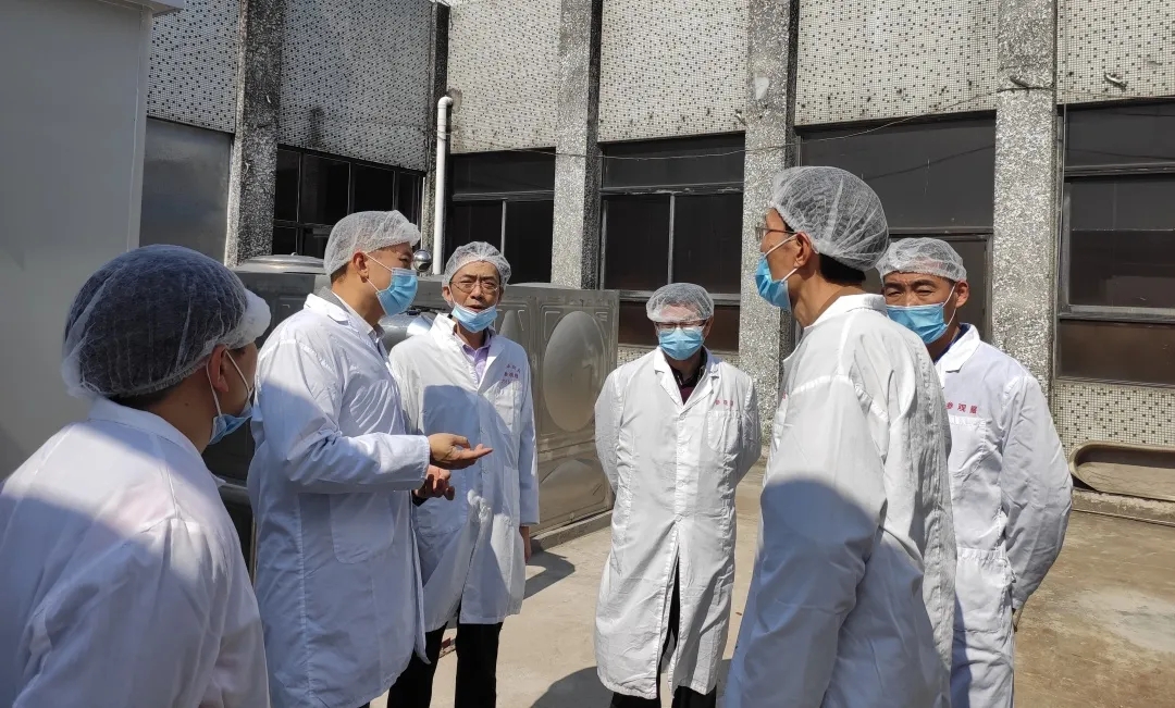 广州市生态情形局海珠区分局局长区劲邦一行到永利集团公司检查指导事情